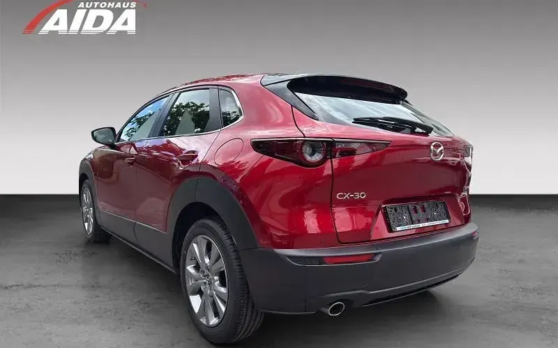 Second-hand Mazda CX-30 Exclusive-Line 150 CP (110 kW) 2023 Roșu SUV