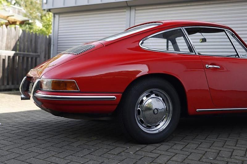 Brugt Porsche 911 131 HK (96 kW) 1965 Rød Coupe