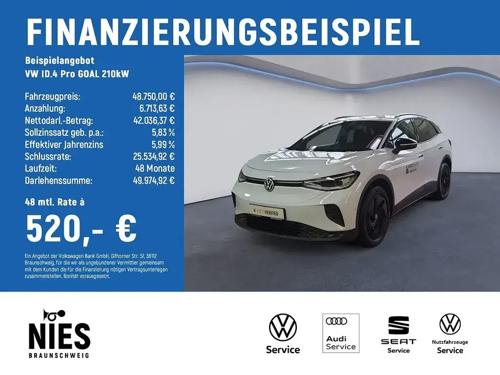 Brugt VW ID.4 Pro 210 kW (286 HK) 2026 Hvid SUV