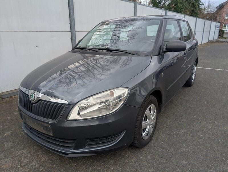 Grau Gebraucht 2010 Skoda Fabia Kleinwagen | 2.999 € (Guter Preis) - Bild 1/4