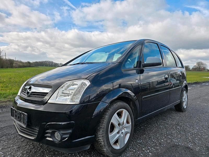 Gebraucht Opel Meriva 90 PS (66 kW) 2009 Schwarz Van / Kleinbus