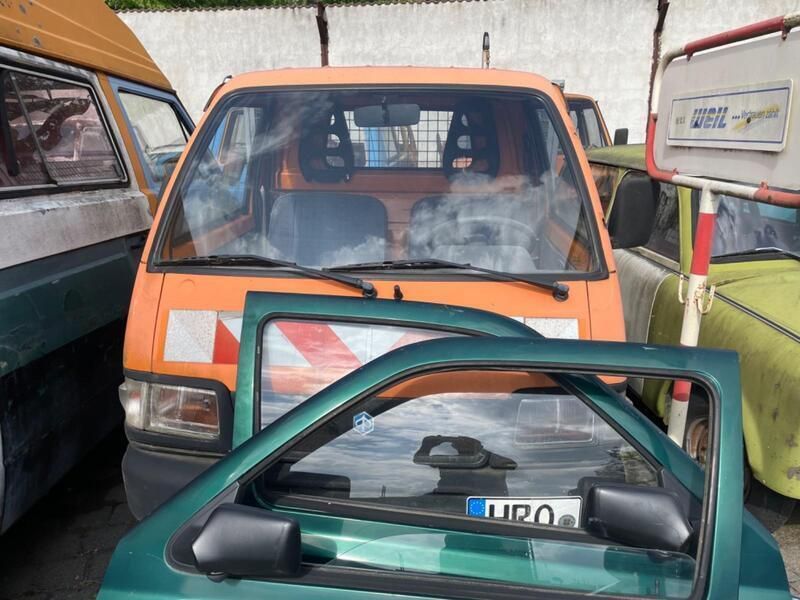 Orange Gebraucht 2000 Piaggio Porter | 600 € - Bild 1/4