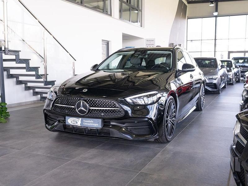 Gebraucht Mercedes C220 AMG 200 PS (147 kW) 2021 Schwarz Limousine
