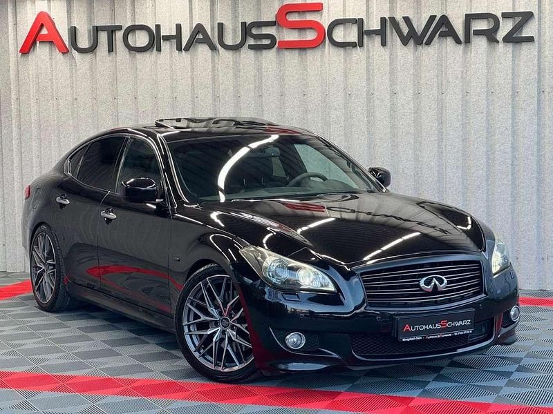Schwarz Gebraucht 2011 Infiniti M37 Premium Limousine | 12.690 € - Bild 1/4
