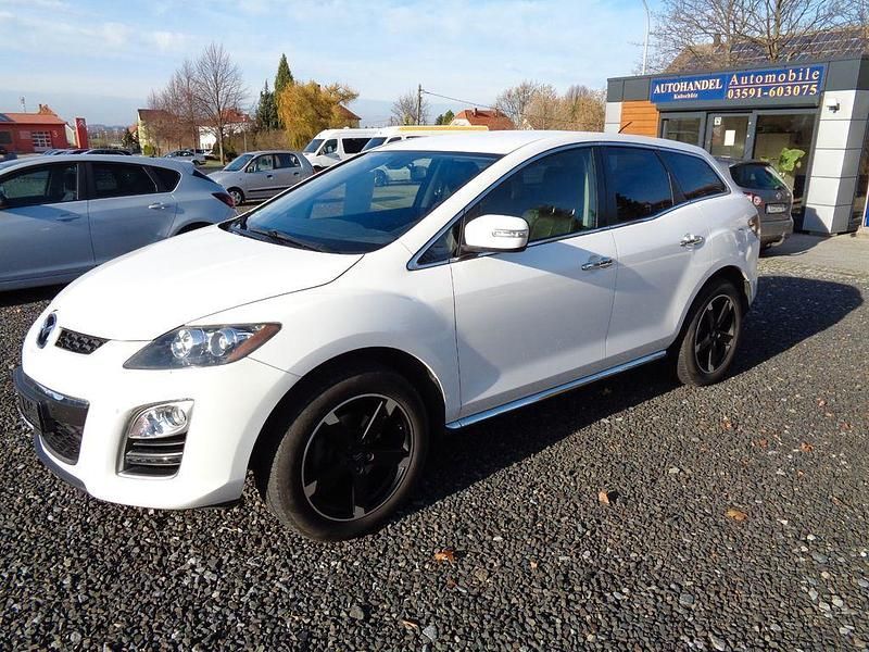 Weiß Gebraucht 2012 Mazda CX-7 Exclusive-Line SUV | 7.950 € (Teuer) - Bild 1/4