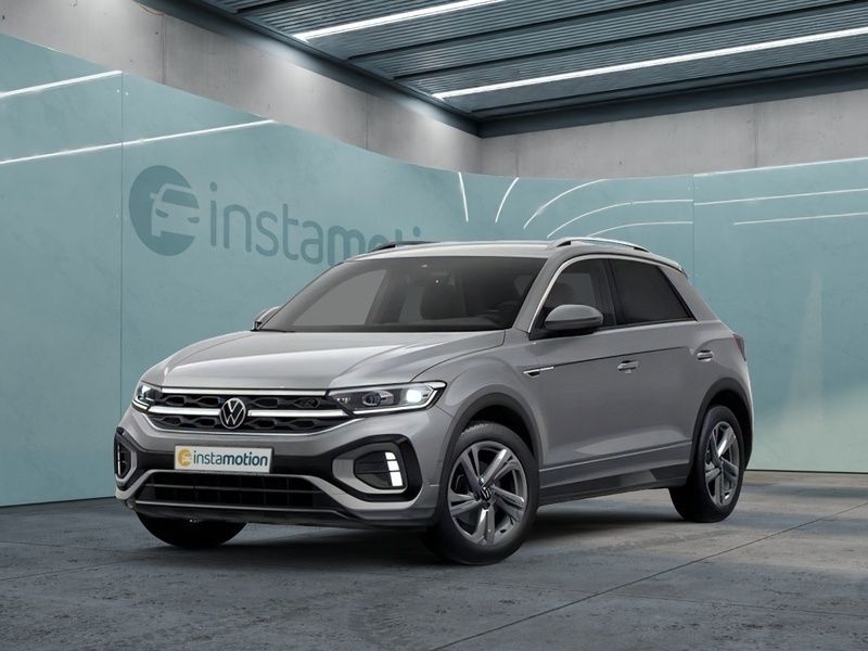 Grau Gebraucht 2024 VW T-Roc R-line SUV | 33.050 € (Fairer Preis) - Bild 1/4
