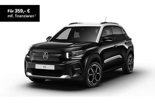Schwarz Neu 2026 Citroën C3 PureTech Limousine | 27.209 € - Bild 1/4