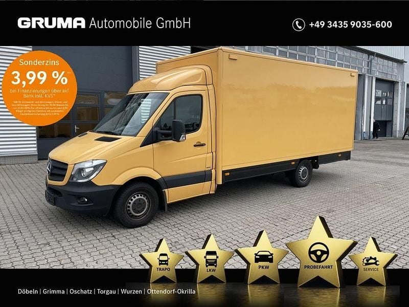 Gebraucht Mercedes Sprinter 163 PS (119 kW) 2017 Gelb Van