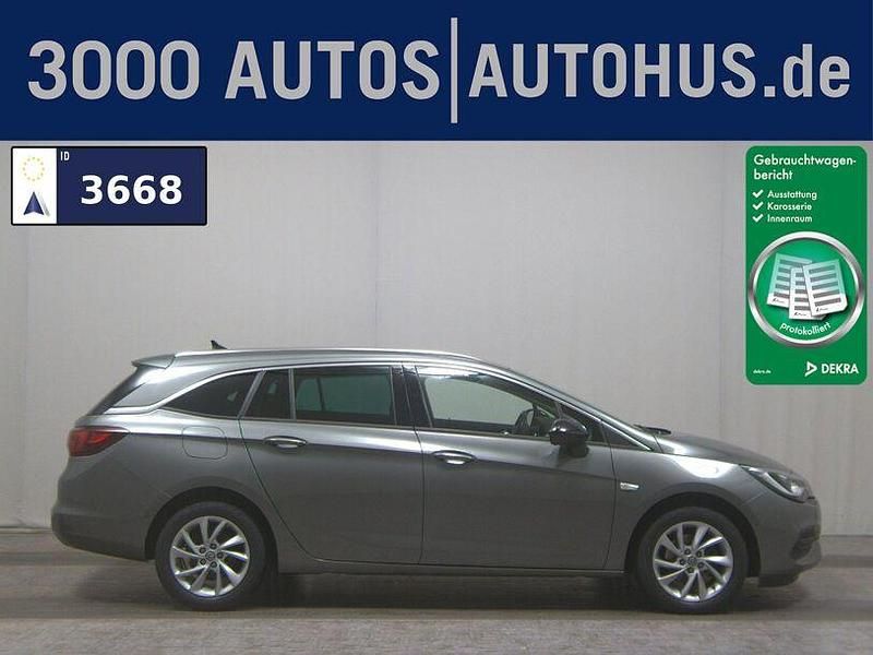 Grau Gebraucht 2022 Opel Astra Elegance Kombi | 9.680 € (Fairer Preis) - Bild 1/4