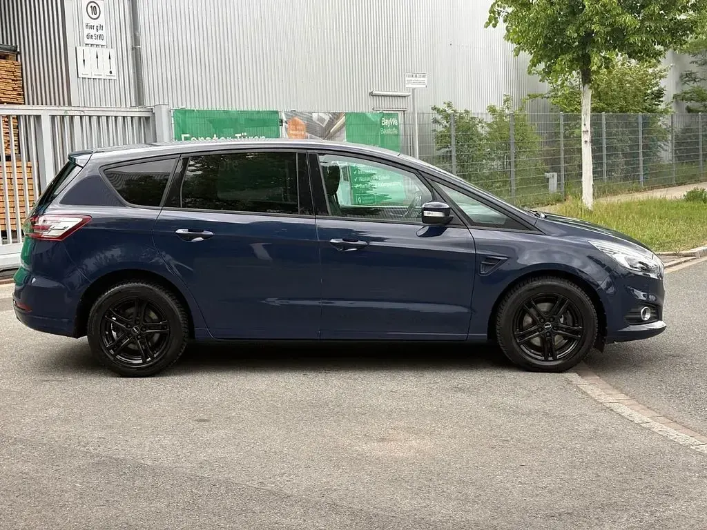 Gebraucht Ford S-MAX Business Edition 150 PS (110 kW) 2018 Blau Van / Kleinbus