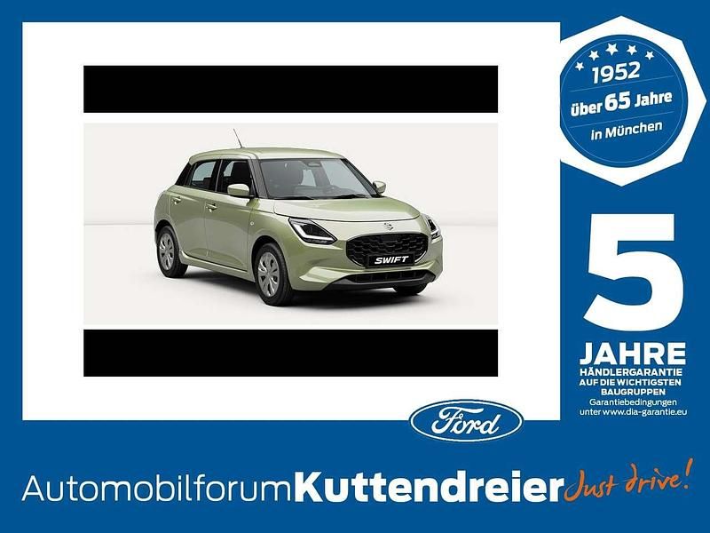 Cool yellow metallic Neu 2025 Suzuki Swift Club Limousine | 15.990 € - Bild 1/3