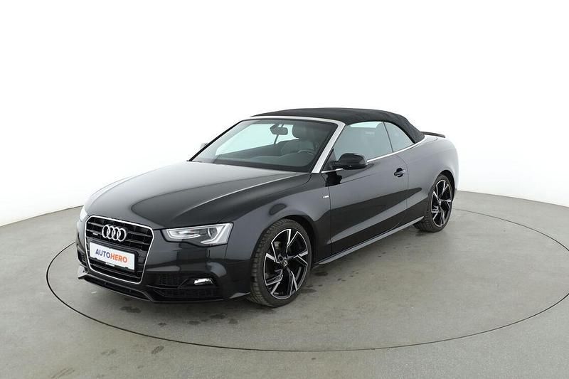 Schwarz Gebraucht 2016 Audi A5 Cabriolet S-Line Cabrio | 20.960 € (Etwas zu teuer) - Bild 1/3
