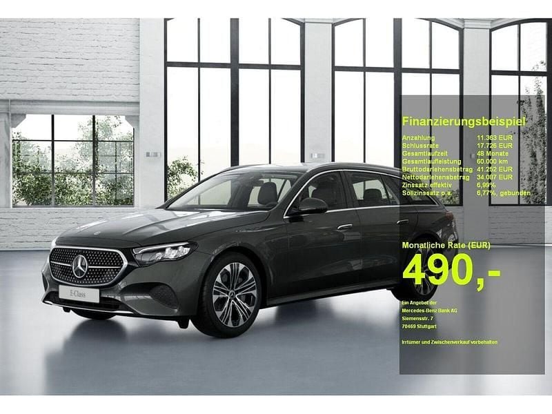 Grau Gebraucht 2024 Mercedes E300 Avantgarde Limousine | 45.490 € (Fairer Preis) - Bild 1/3