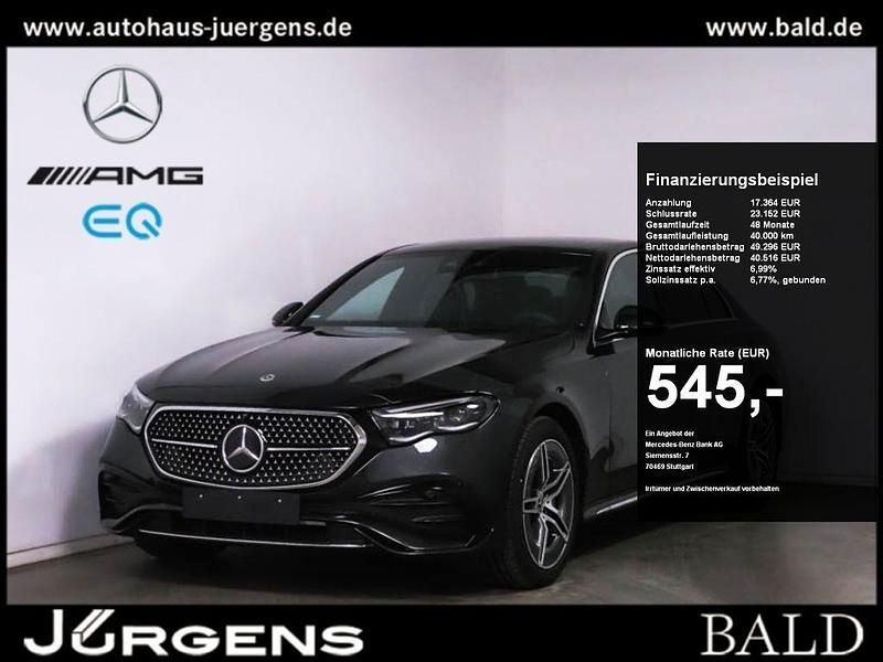 Grau graphitgrau metallic Gebraucht 2024 Mercedes E300 AMG Limousine | 57.440 € (Etwas zu teuer) - Bild 1/4
