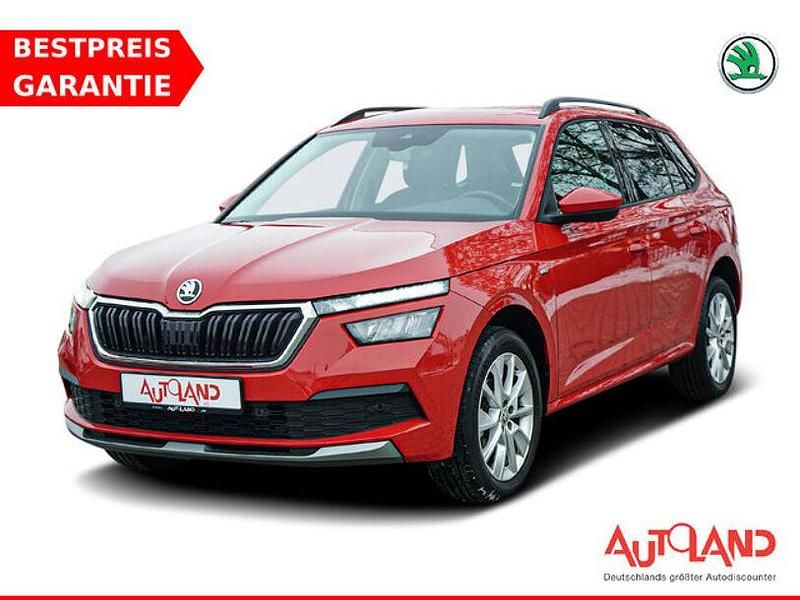 Rot Gebraucht 2021 Skoda Kamiq Active SUV | 19.950 € (Teuer) - Bild 1/4