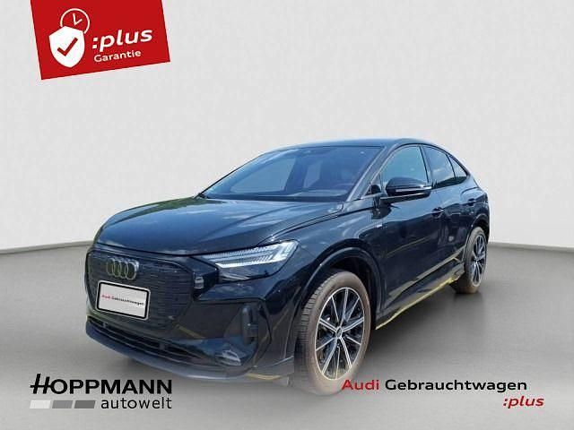 Mythosschwarz metallic Gebraucht 2024 Audi Q4 Sportback e-tron Ambiente SUV | 75.899 € - Bild 1/3