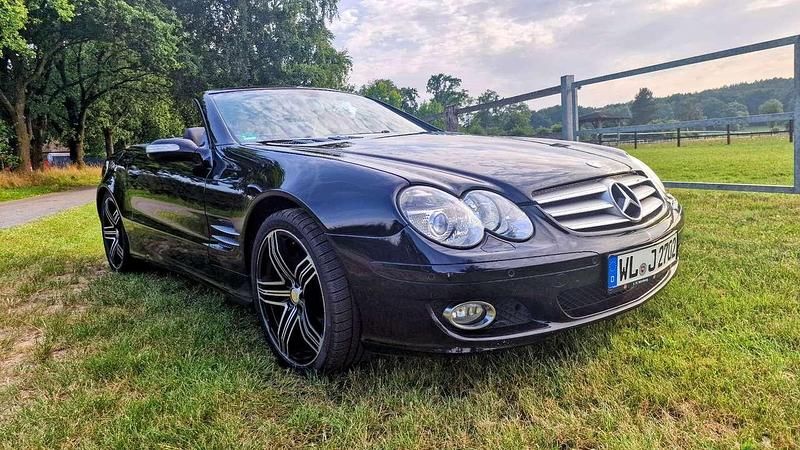 Schwarz Gebraucht 2007 Mercedes SL350 Cabrio | 19.500 € (Fairer Preis) - Bild 1/4