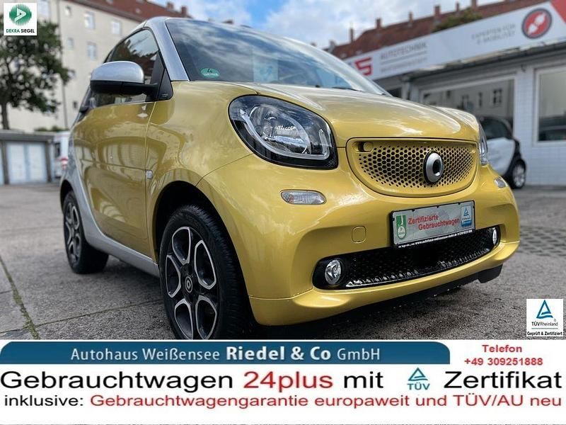 Silber Gebraucht 2019 Smart ForTwo Cabrio Cabrio | 14.790 € (Fairer Preis) - Bild 1/4