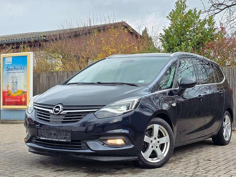 Tiefseeblau/darkmoon blue Gebraucht 2019 Opel Zafira Innovation Van / Kleinbus | 14.800 € (Fairer Preis) - Bild 1/4
