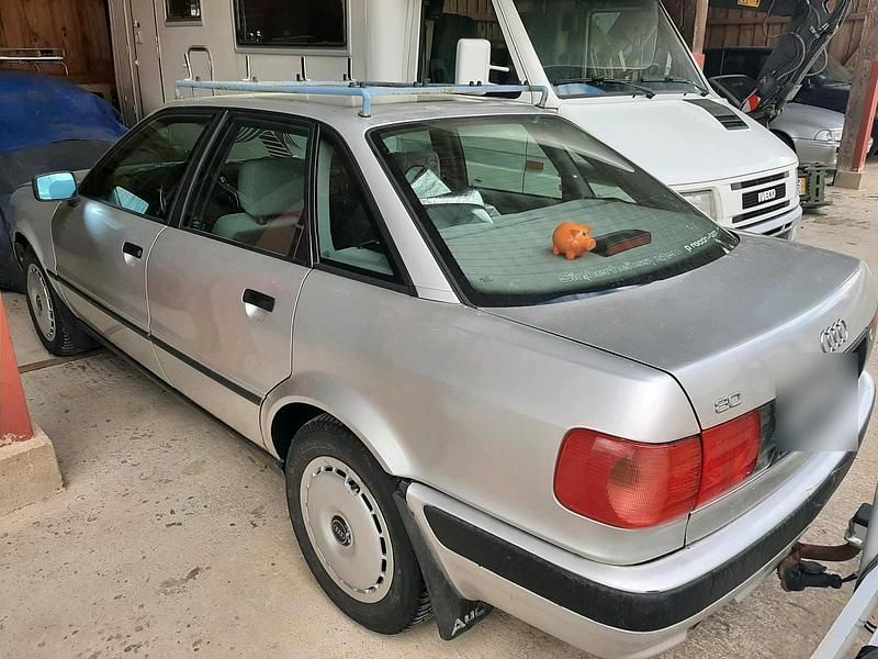Second-hand Audi 80 1991 Argintiu Berlinǎ