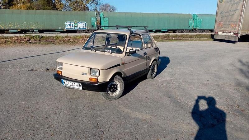 Beige Gebraucht 1991 Fiat 126 Kleinwagen | 3.000 € - Bild 1/4