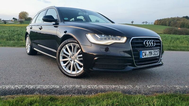 Schwarz Gebraucht 2014 Audi A6 S-Line Kombi | 15.490 € (Etwas zu teuer) - Bild 1/4