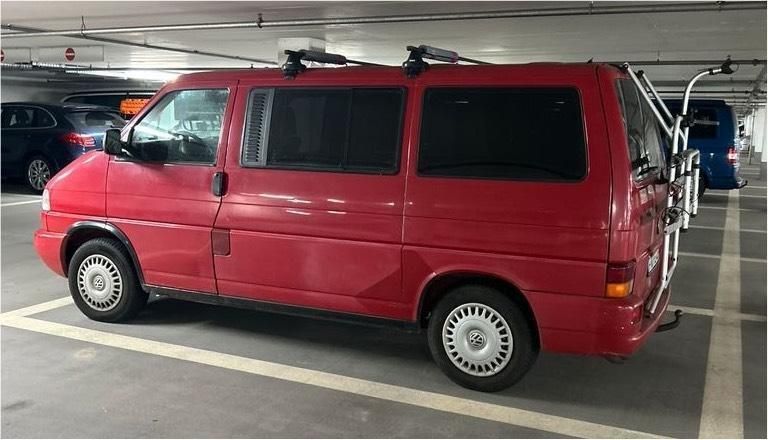 Rot Gebraucht 1996 VW T4 Van | 8.300 € (Teuer) - Bild 1/4