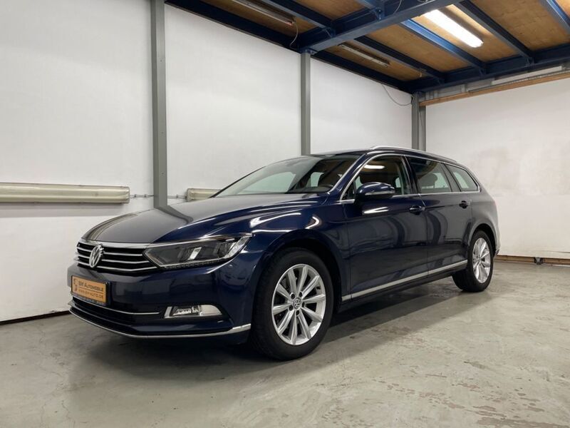Blau Gebraucht 2016 VW Passat Highline Kombi | 13.999 € (Fairer Preis) - Bild 1/4