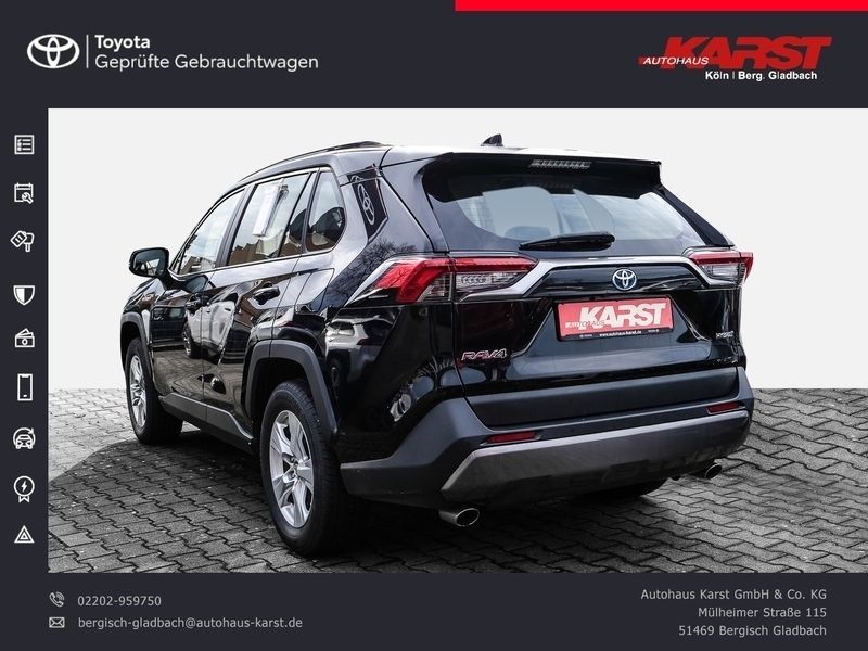 Gebraucht Toyota RAV4 Hybrid Business Edition 218 PS (160 kW) 2019 Schwarz SUV