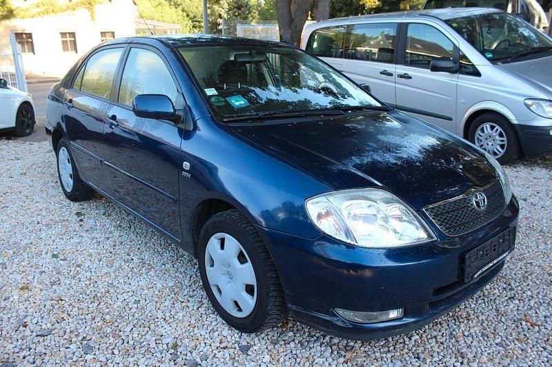 Blau Gebraucht 2003 Toyota Corolla Limousine | 2.700 € (Fairer Preis) - Bild 1/4