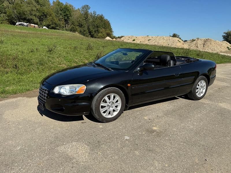 Schwarz Gebraucht 2003 Chrysler Sebring Cabriolet Cabrio | 3.990 € - Bild 1/4