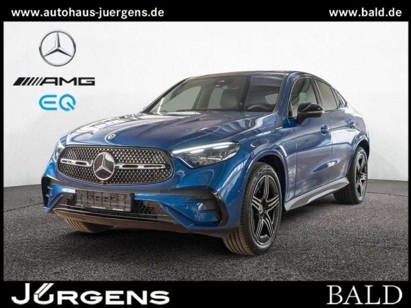 Blau metalliclack spektralblau Gebraucht 2024 Mercedes GLC300 AMG Coupé | 62.690 € (Superpreis) - Bild 1/4