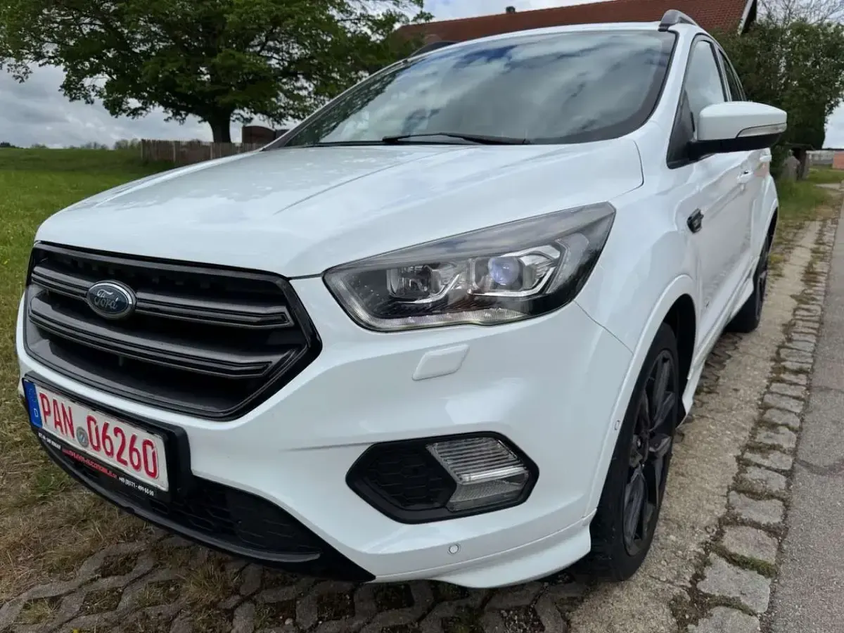 Gebraucht Ford Kuga ST-Line 242 PS (177 kW) 2018 Weiß SUV