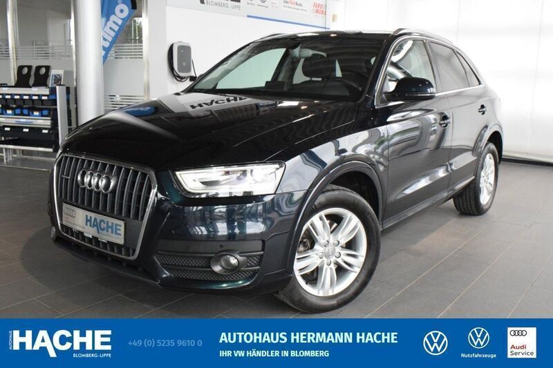 Blau Gebraucht 2013 Audi Q3 Comfort SUV | 15.489 € (Fairer Preis) - Bild 1/4