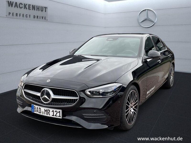 Ung. schwarz unilack Gebraucht 2024 Mercedes C200 Avantgarde Limousine | 41.900 € (Teuer) - Bild 1/4