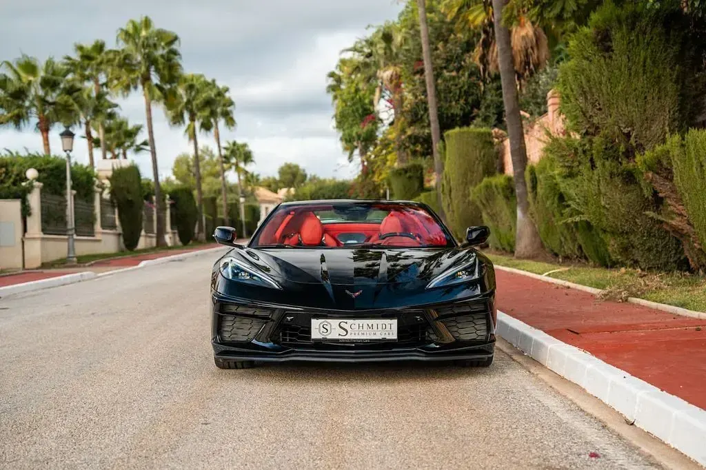Nowe Corvette Stingray 481 KM (353 kW) 2025 Czarny Kabriolet