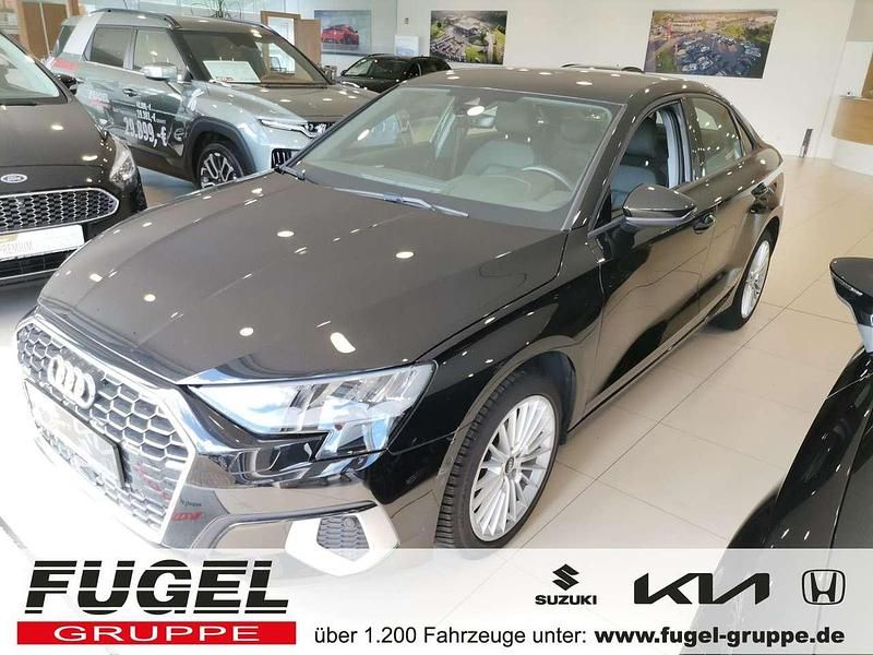 Mythosschwarz metallic Gebraucht 2022 Audi A3 Advanced Limousine | 20.898 € (Guter Preis) - Bild 1/4