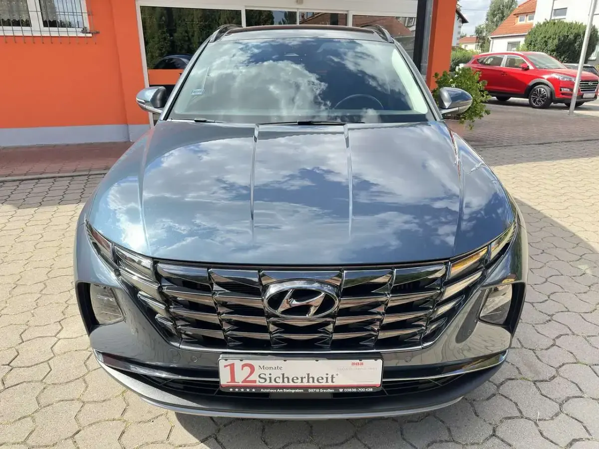 Gebraucht Hyundai Tucson Trend 179 PS (131 kW) 2021 Teal SUV