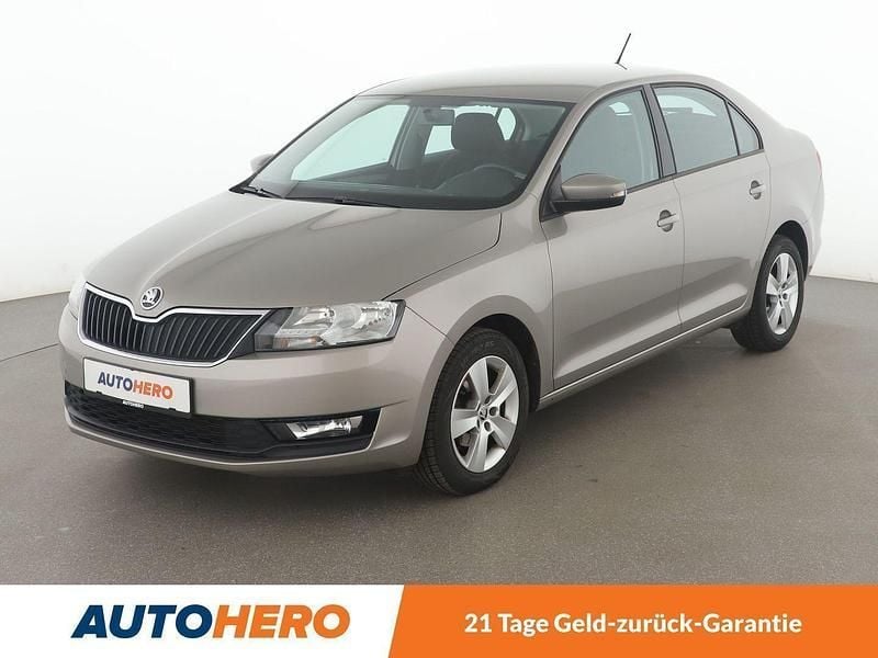 Beige Gebraucht 2019 Skoda Rapid Ambition Limousine | 11.320 € (Fairer Preis) - Bild 1/3