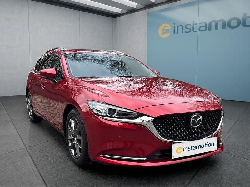 Gebraucht Mazda 6 Sports-Line 194 PS (142 kW) 2022 Rot Kombi