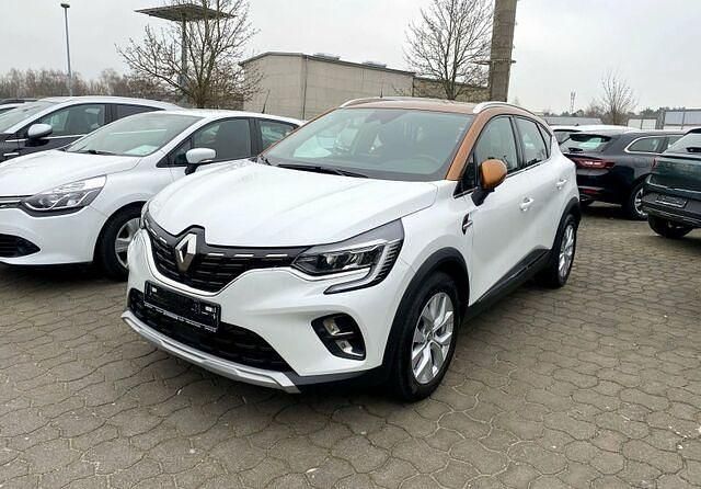 Gebraucht Renault Captur Intens 140 PS (102 kW) 2021 Perlmuttweiß, orange SUV