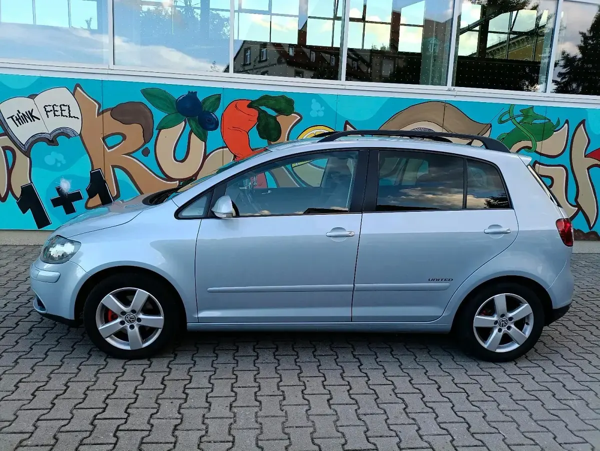 Gebraucht VW Golf Plus Cross 122 PS (89 kW) 2008 Blau Van / Kleinbus
