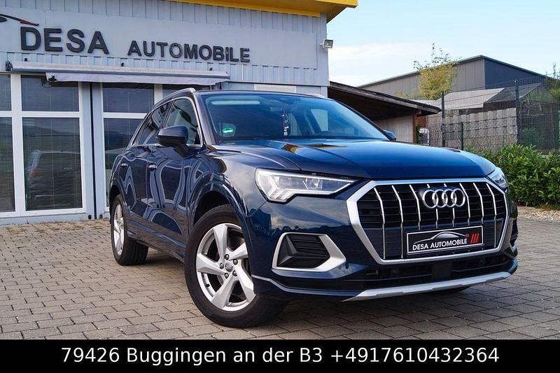 Blau Gebraucht 2020 Audi Q3 Advanced SUV | 27.950 € (Fairer Preis) - Bild 1/4