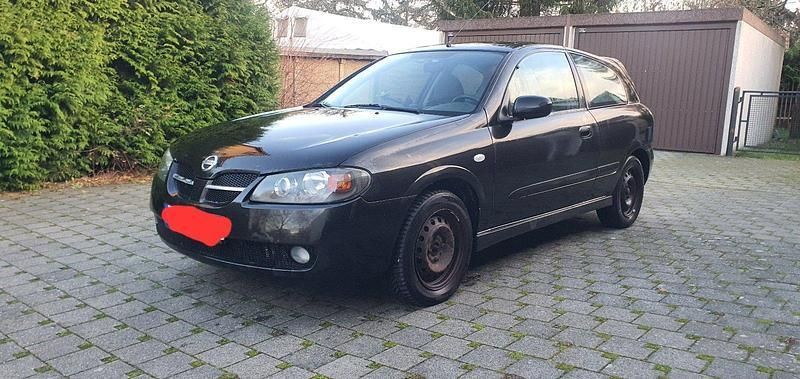 Schwarz Gebraucht 2006 Nissan Almera Kleinwagen | 680 € (Superpreis) - Bild 1/4