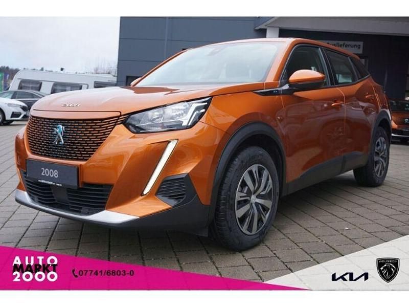 Gebraucht Peugeot e-2008 Active 100 kW (136 PS) 2022 Orange SUV