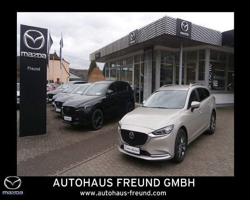 Platinum quartz m Gebraucht 2023 Mazda 6 Center-Line Kombi | 25.390 € (Superpreis) - Bild 1/4