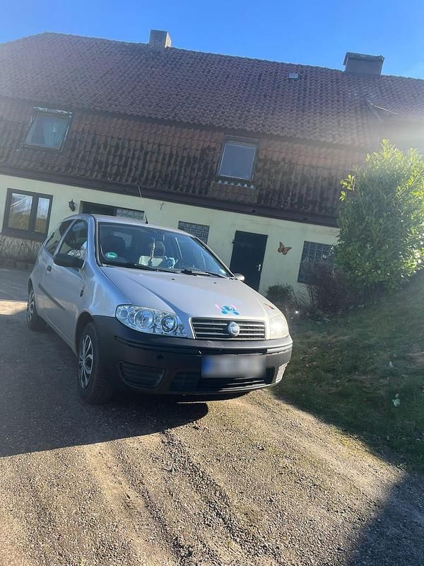 Gebraucht Fiat Punto 69 PS (50 kW) 2003 Silber Kleinwagen