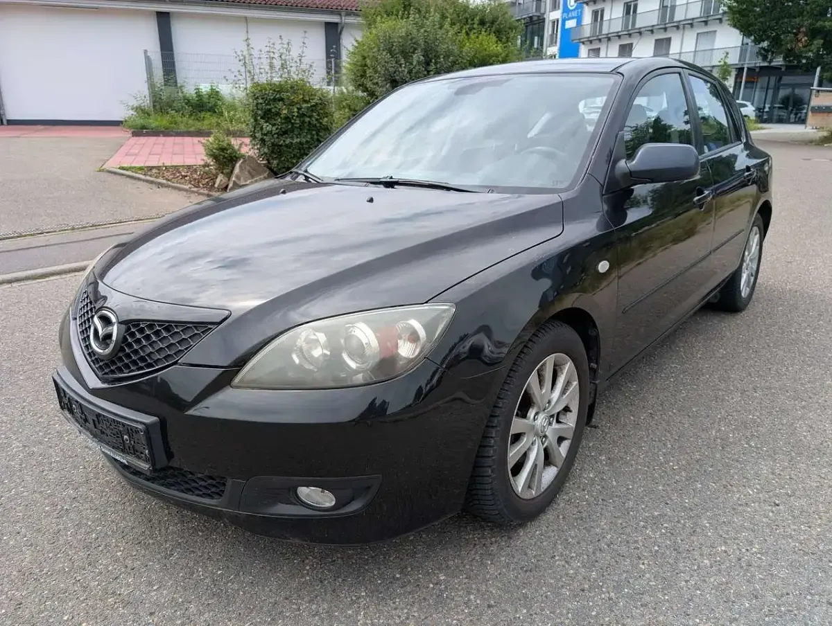 Gebraucht Mazda 3 Active 105 PS (77 kW) 2007 Schwarz Kleinwagen