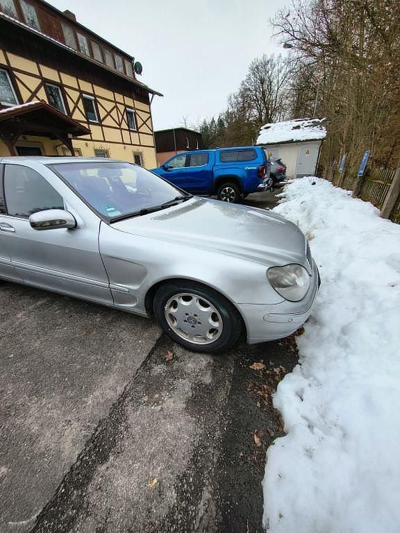 Silber Gebraucht 1999 Mercedes S500 Limousine | 5.000 € (Superpreis) - Bild 1/4