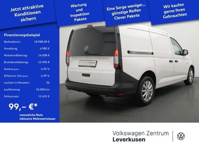 Second-hand VW Caddy 122 CP (89 kW) 2021 Alb Monovolum